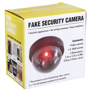 Fake Security Camera Pack of 2